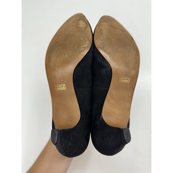 Easy Spirit Womens Heels Size Unknown Black Suede Low Heel - Picture 5 of 12